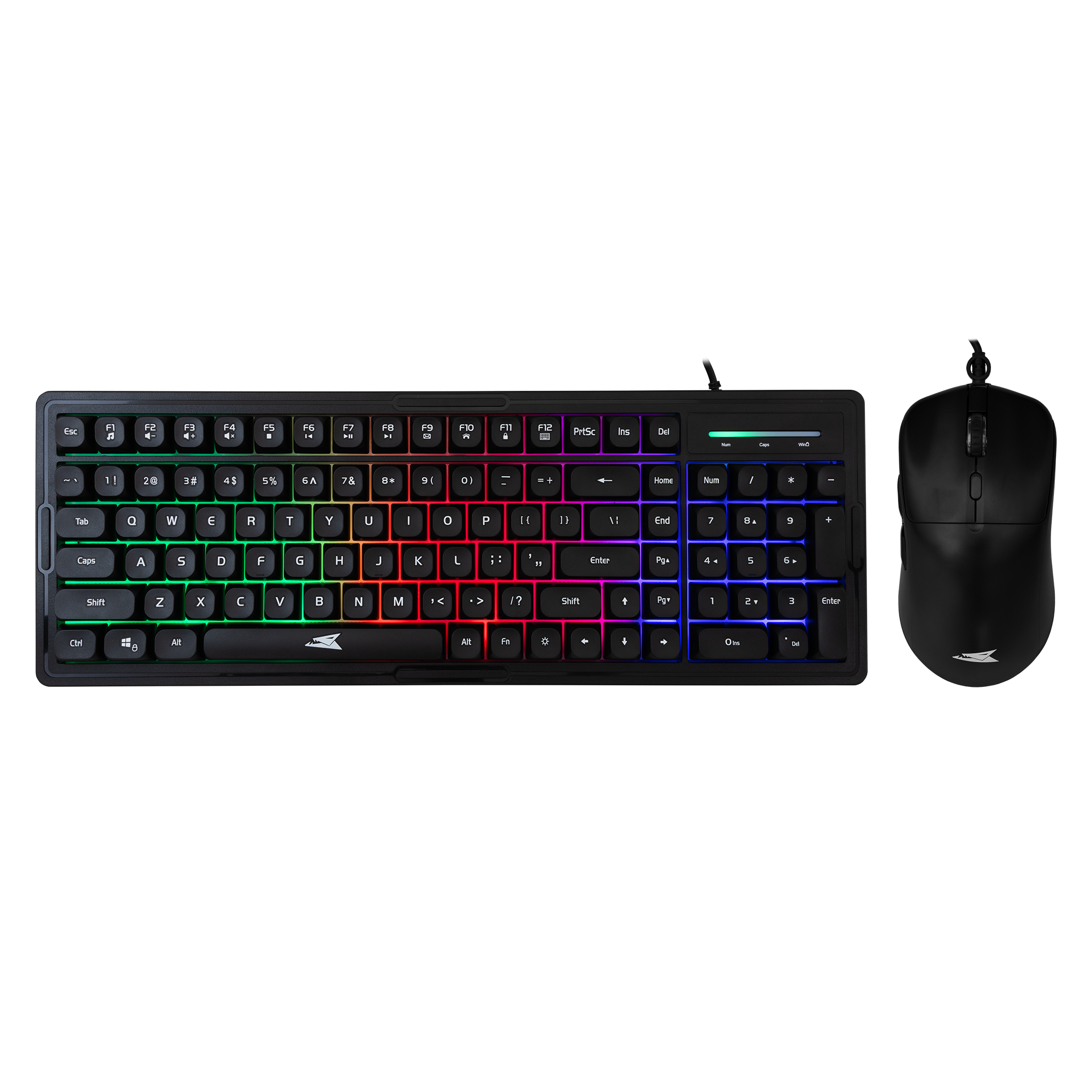 Baracuda ORCA Membrane RGB Gaming Keyboard & Mouse Combo (BGC-011)