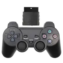 Replacement Wireless Black DualShock 2 Controllers