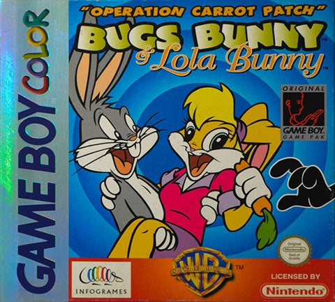 Bugs Bunny & Lola Bunny: Operation Carrot Patch (Nintendo Game Boy Color) (Pre-owned)