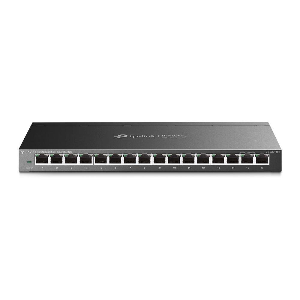 TP-Link TL-SG116E 16-Port Gigabit Easy Smart Switch - GameStore.mt | Powered by Flutisat