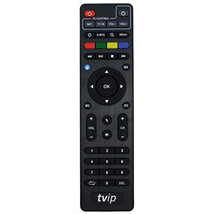 TVIP Remote Control (TVIP S-Box v.41x/5xx/6xx) - GameStore.mt | Powered by Flutisat