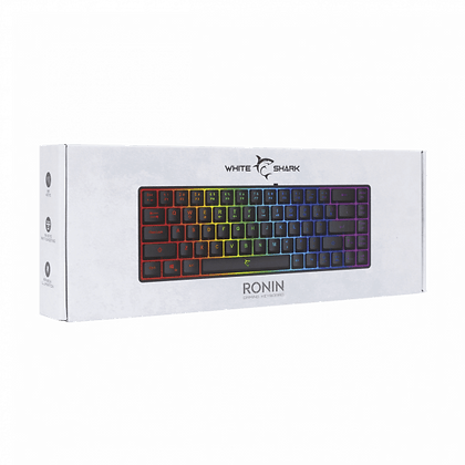 White Shark KEYBOARD RONIN Black - GameStore.mt | Powered by Flutisat