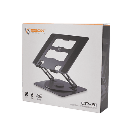 LAPTOP STAND SBOX CP-31 / 360° Rotation