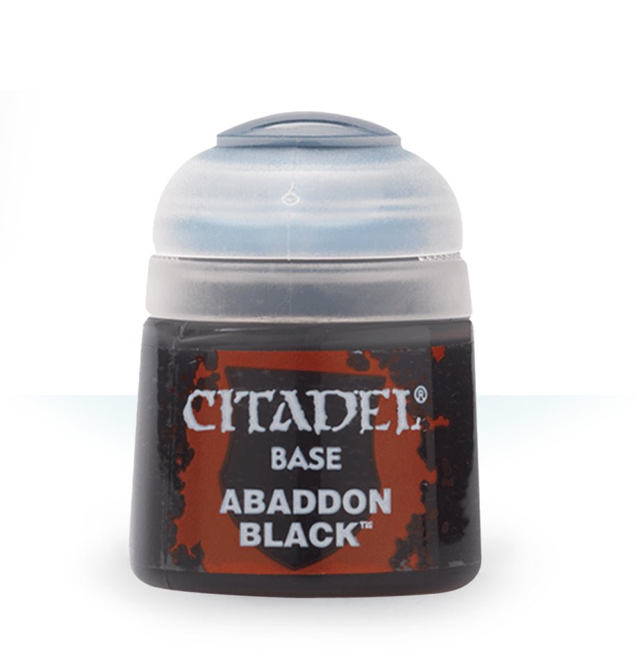 Abaddon Black Base Paint 12ml (Citadel | 21 - 25) - GameStore.mt