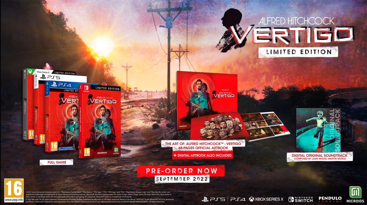 Alfred Hitchcock: Vertigo [Limited Edition] (PS5)