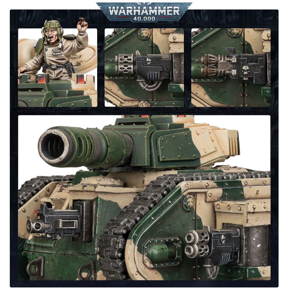 Astra Militarum: Leman Russ Battle Tank (Warhammer 40,000 | 47 - 06) - GameStore.mt