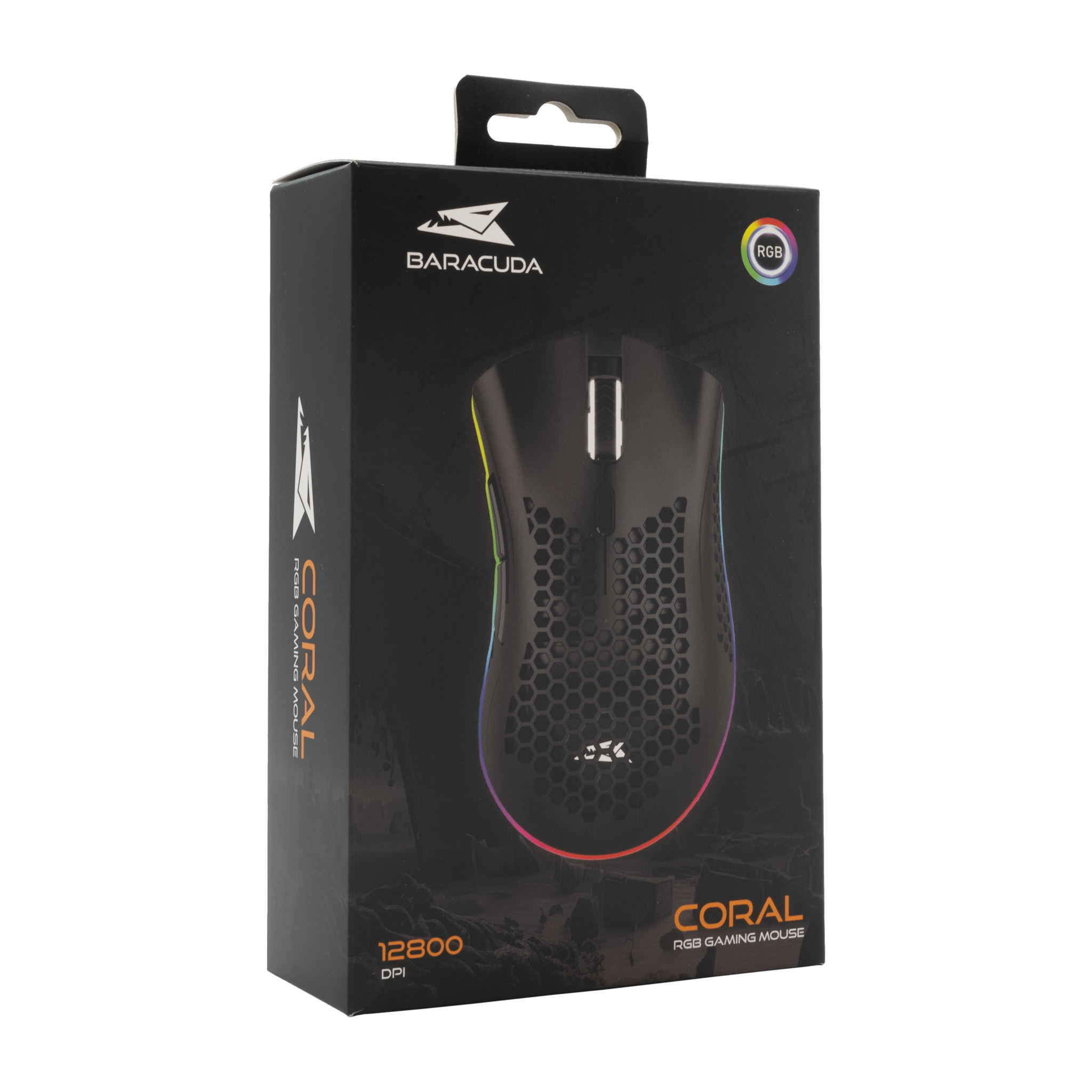 Baracuda CORAL RGB Gaming Mouse (Black) - GameStore.mt