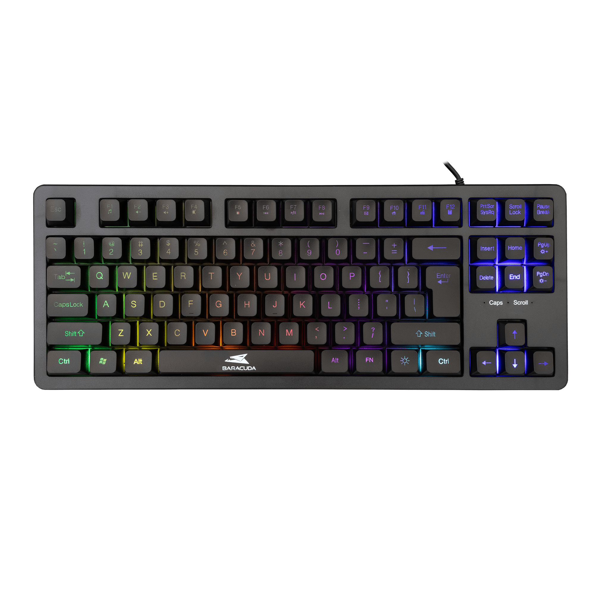 Baracuda KRILL Gaming Keyboard (Black) - GameStore.mt