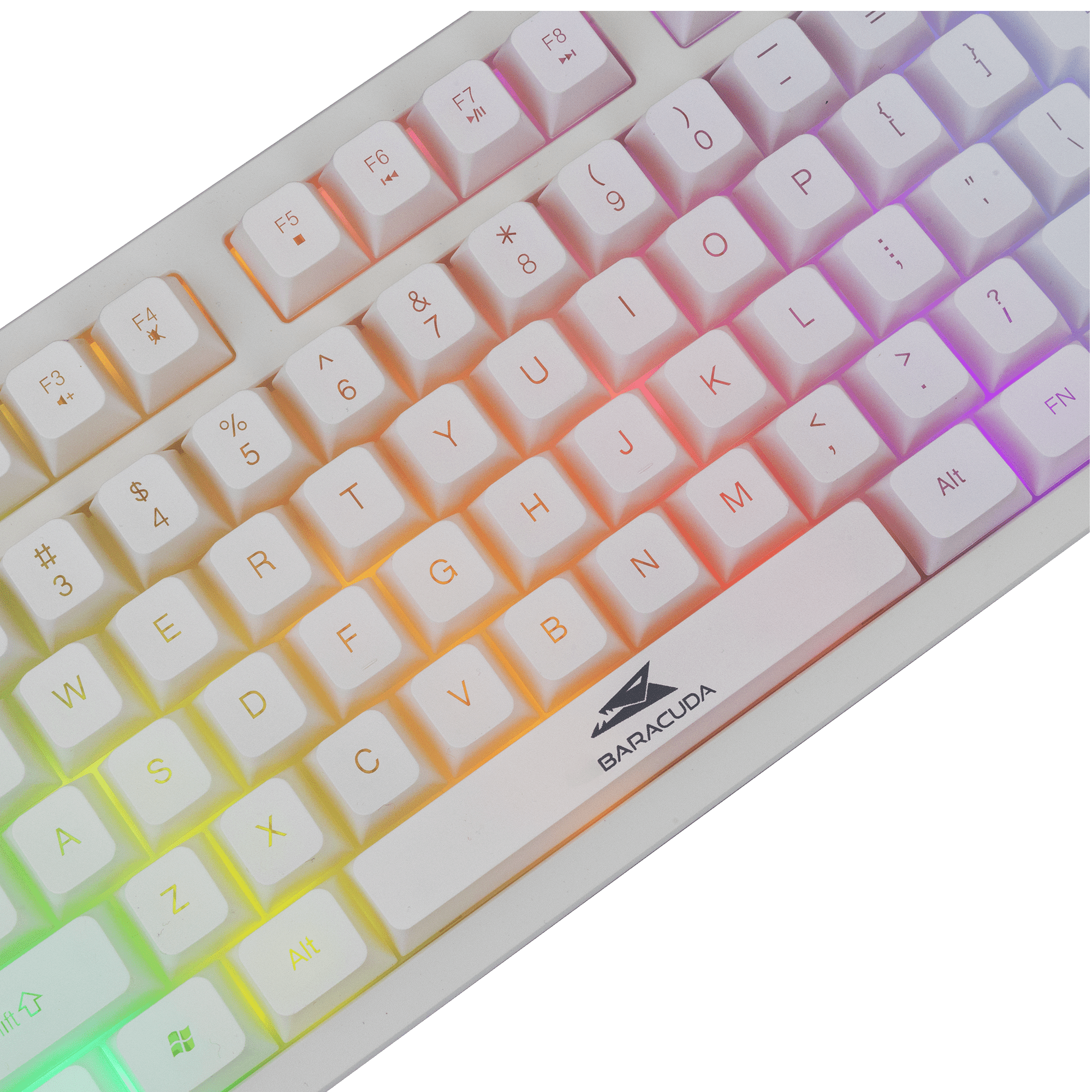 Baracuda KRILL Gaming Keyboard (White) - GameStore.mt