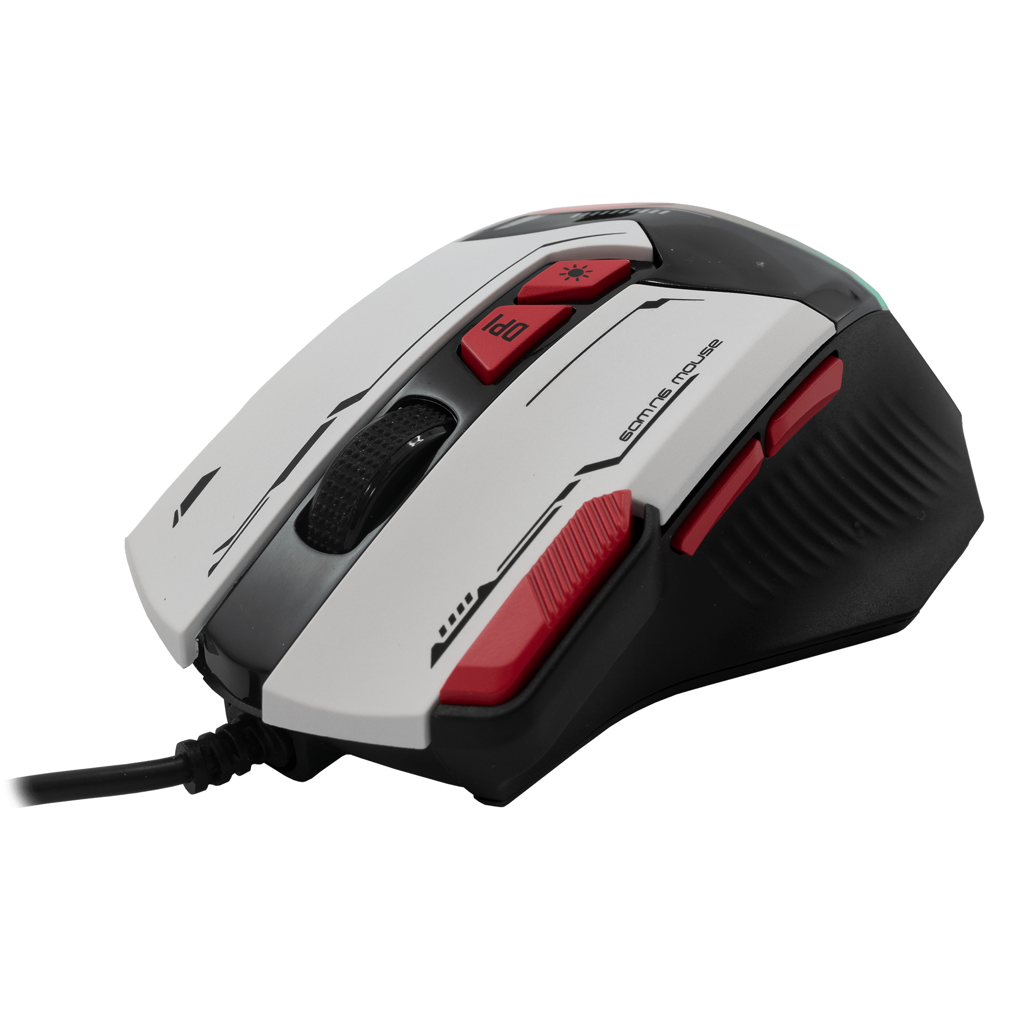Baracuda MANTA RGB Gaming Mouse (White) - GameStore.mt