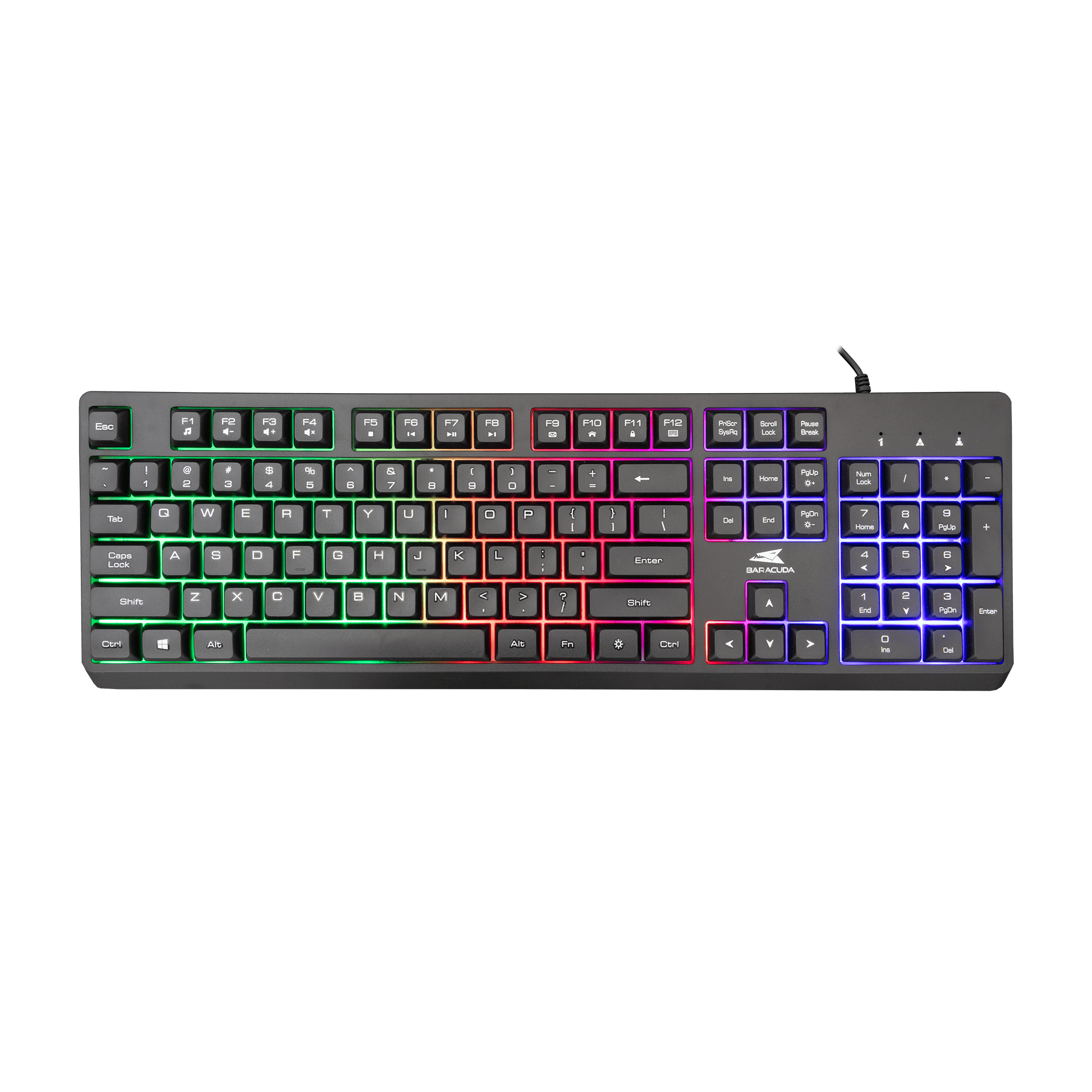 Baracuda STARFISH Gaming Keyboard (443x141mm) - GameStore.mt