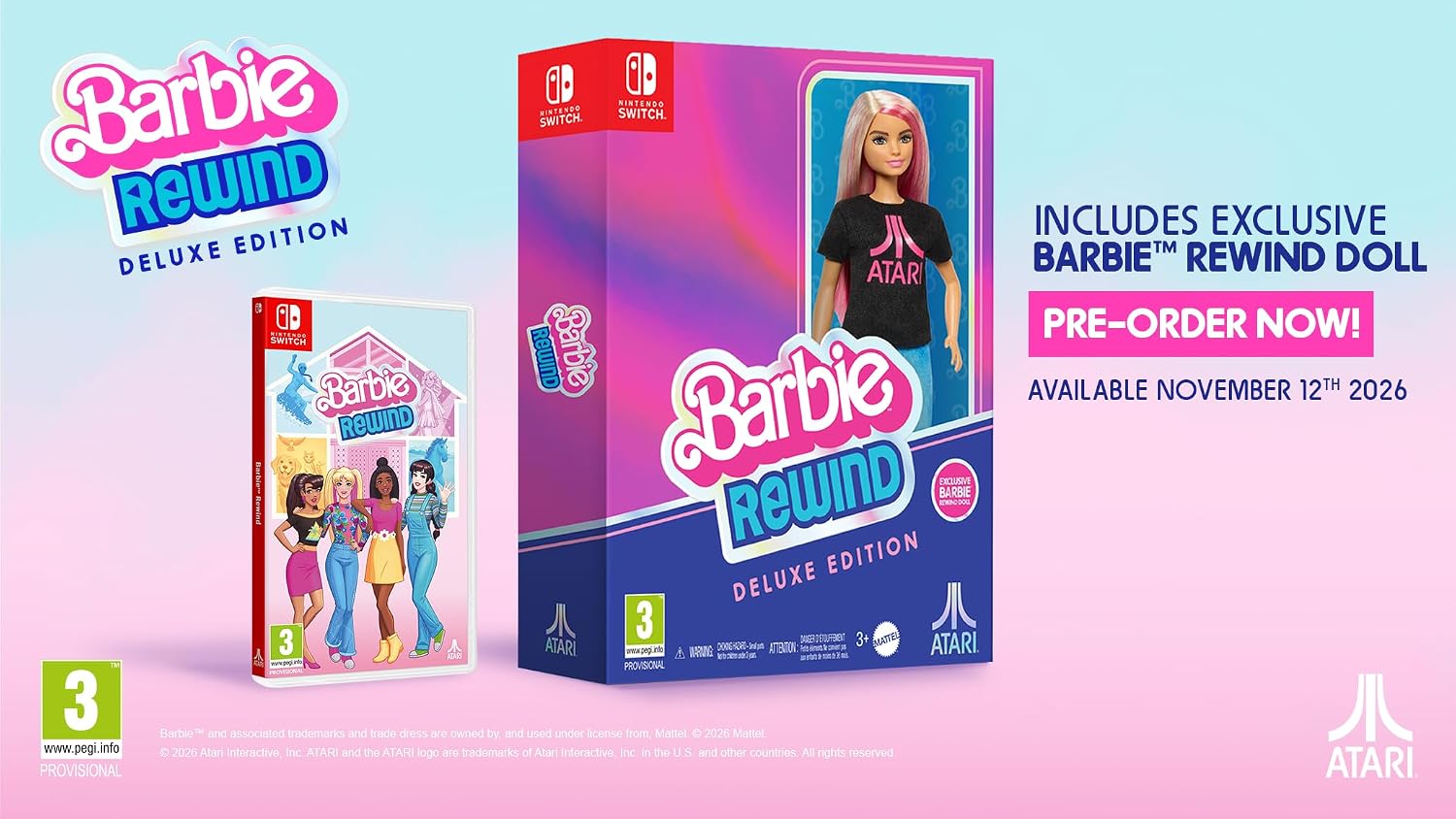Barbie Rewind [Deluxe Edition] (Nintendo Switch) (Pre-order)