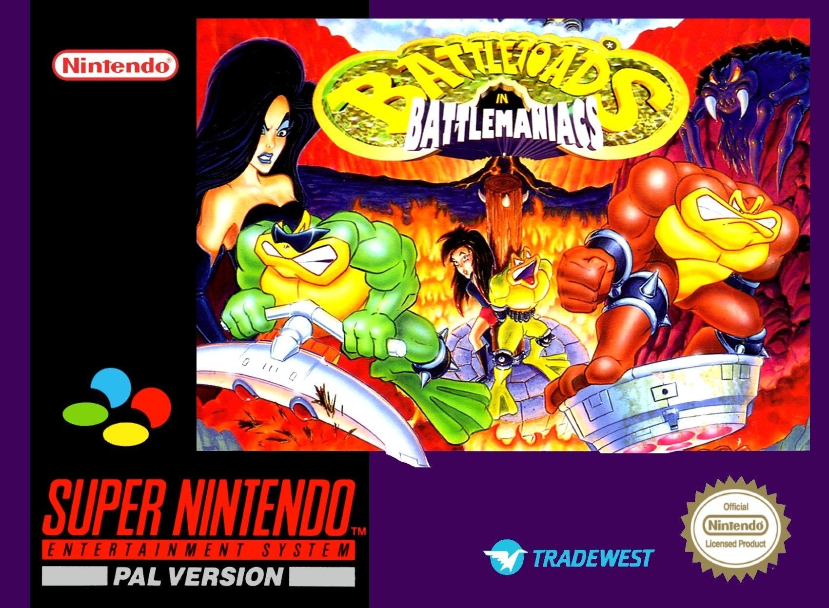 Battletoads in Battlemaniacs (Nintendo SNES) (Pre - owned) - GameStore.mt