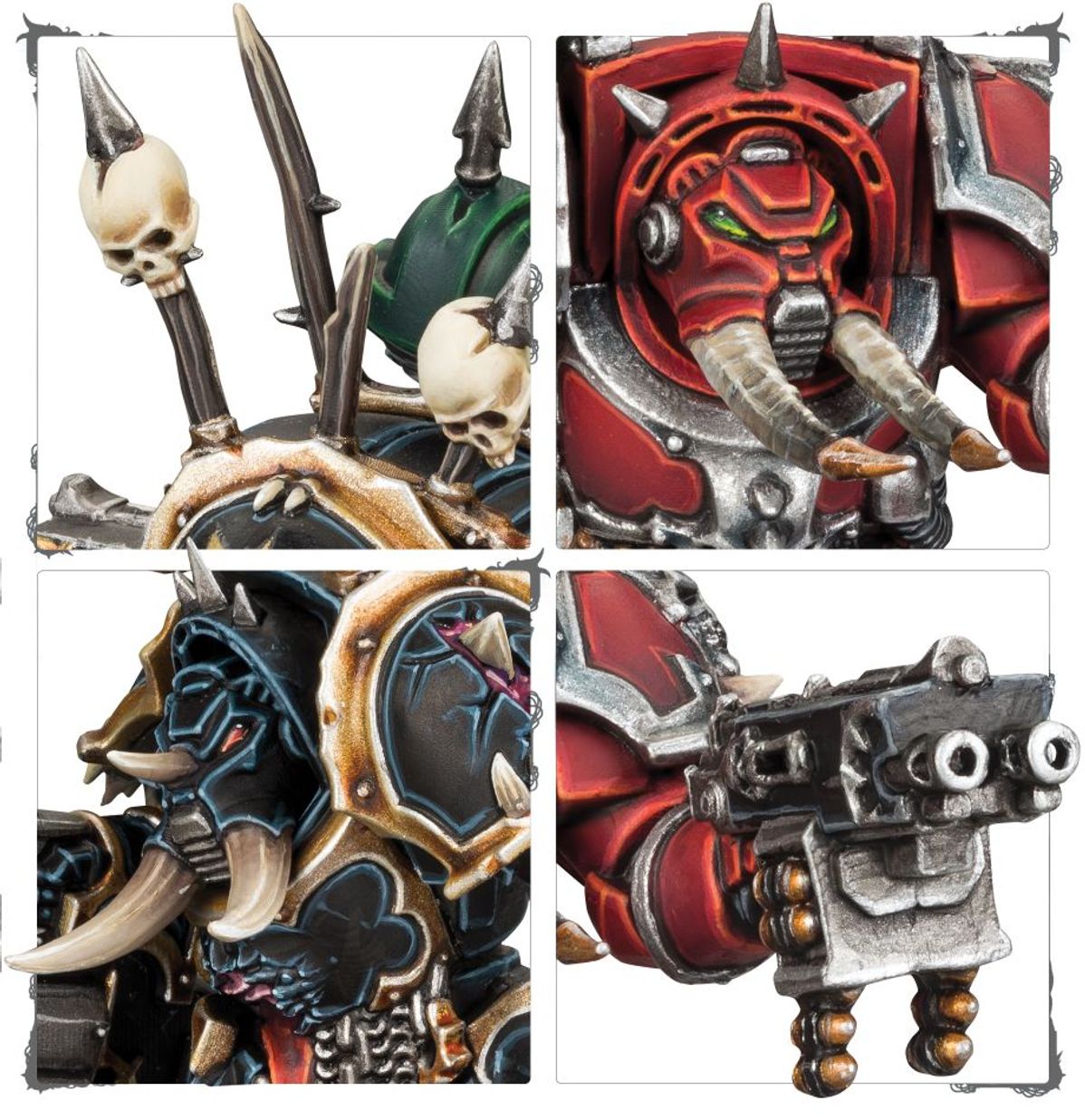 Chaos Space Marines: Chaos Terminator Squad (Warhammer 40,000 | 43 - 19) - GameStore.mt