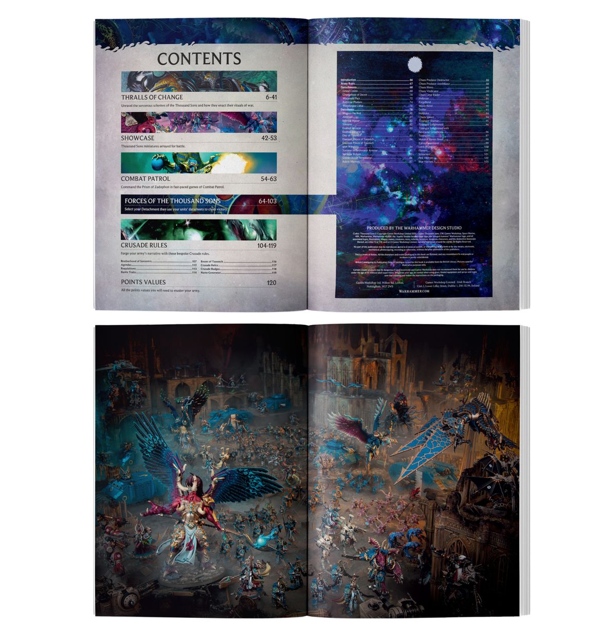 Codex: Thousand Sons (Warhammer 40,000 | 36 - 01) (Pre - order) - GameStore.mt