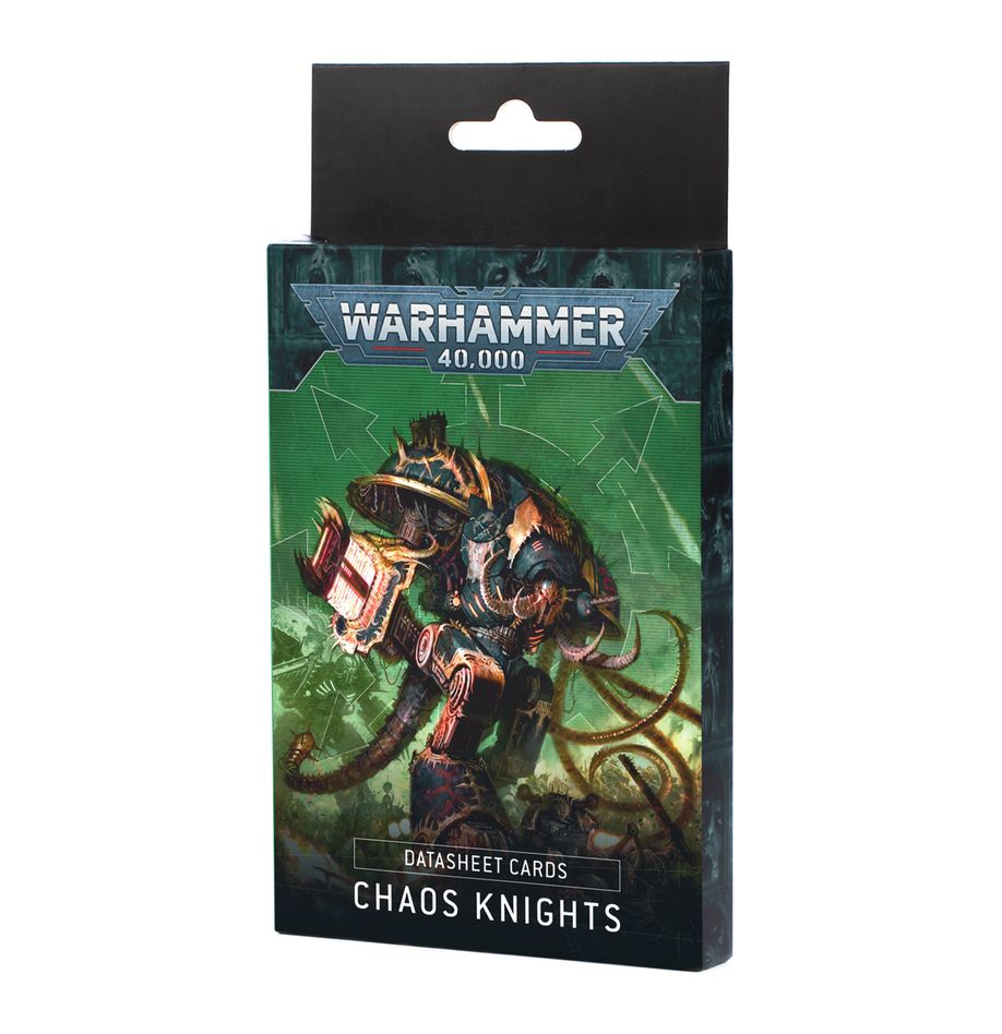 Datasheet Cards: Chaos Knights (EN) (Warhammer 40,000 | 43-05)