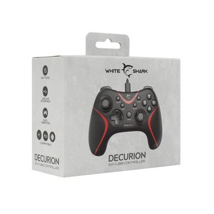 White Shark Decurion Gamepad Controller (USB)