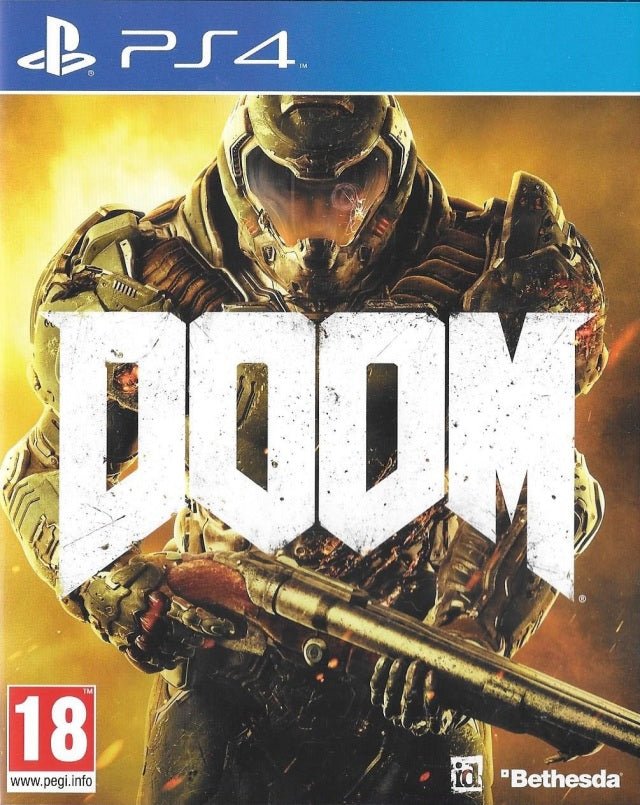 DOOM (PS4) (Pre - owned) - GameStore.mt