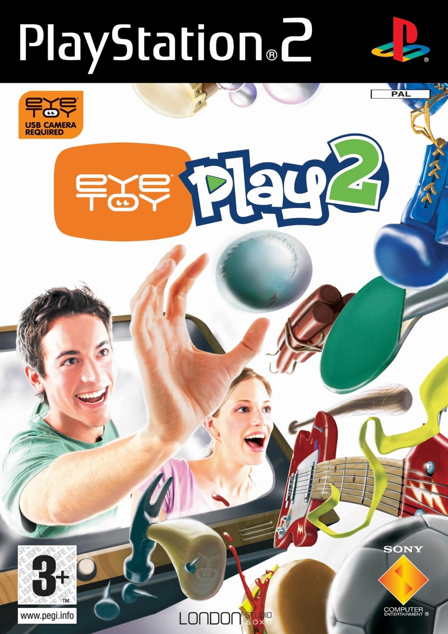 EyeToy: Play 2 (PS2) (Pre - owned) - GameStore.mt