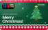 GameStore gift card, Christmas theme: green pixel Christmas-jumper design with a pixel tree, "Merry Christmas!"