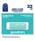 GOODRAM UME3 CARE 32GB USB 3.2 gen 1 - GameStore.mt