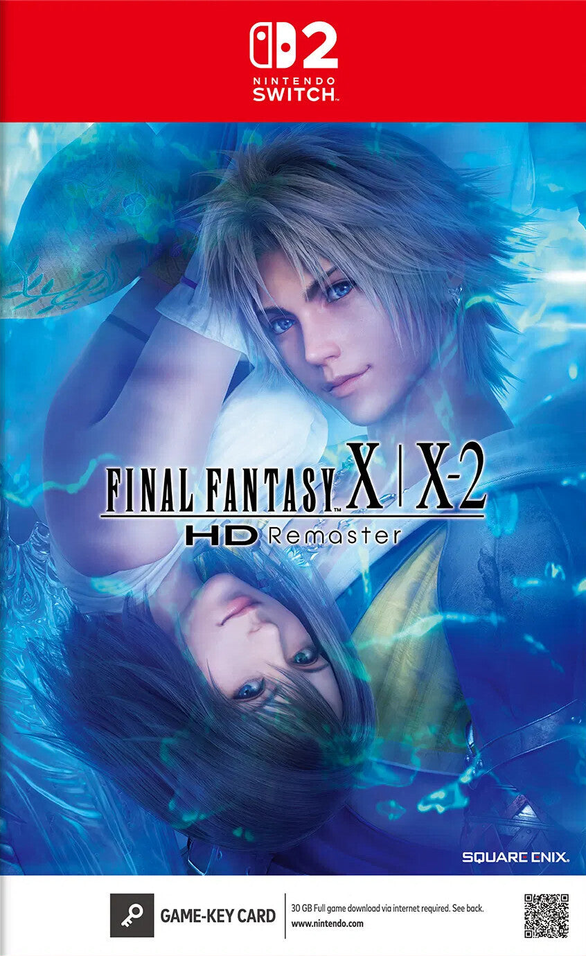 Final Fantasy X / X-2 HD Remaster (Asia Import) [Multi-Language] (Game-Key Card) (Nintendo Switch 2)
