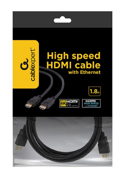 Cablexpert High Speed HDMI 2.0 Cable (1.8M)