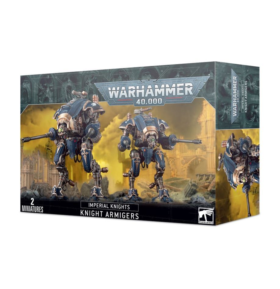 Imperial Knights: Knight Armigers / Armiger Warglaives (Warhammer 40,000 | 54 - 20) - GameStore.mt