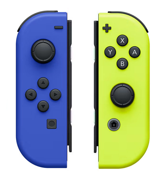 Nintendo Switch Joy-Con Pair (Blue/Neon Yellow) (Pre-owned)
