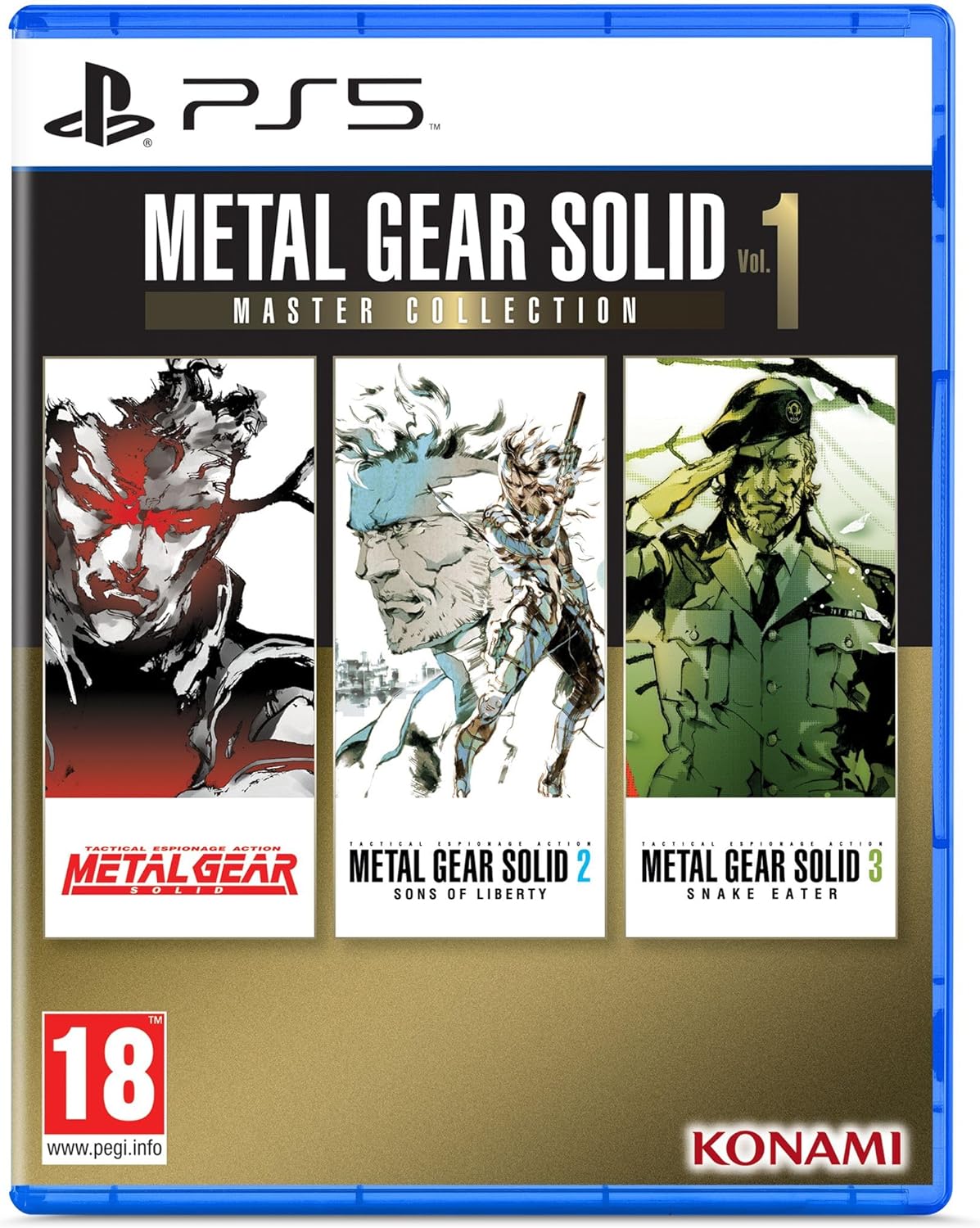 Metal Gear Solid Master Collection Vol. 1 (PS5) (Pre - owned) - GameStore.mt