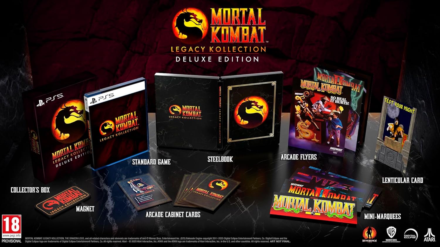 Mortal Kombat: Legacy Kollection [Deluxe Edition] (PS5) (Pre-order)