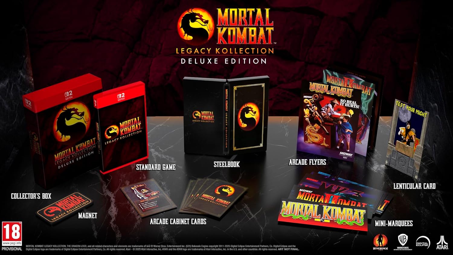 Mortal Kombat: Legacy Kollection [Deluxe Edition] (Nintendo Switch 2) (Pre-order)