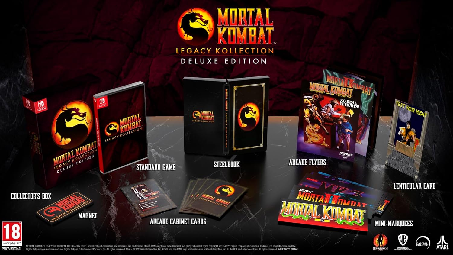 Mortal Kombat: Legacy Kollection [Deluxe Edition] (Nintendo Switch) (Pre-order)