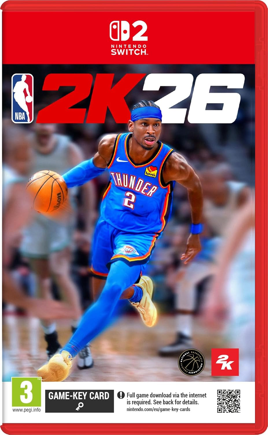 NBA 2K26 (Game-Key Card) (Nintendo Switch 2) (Pre-order)