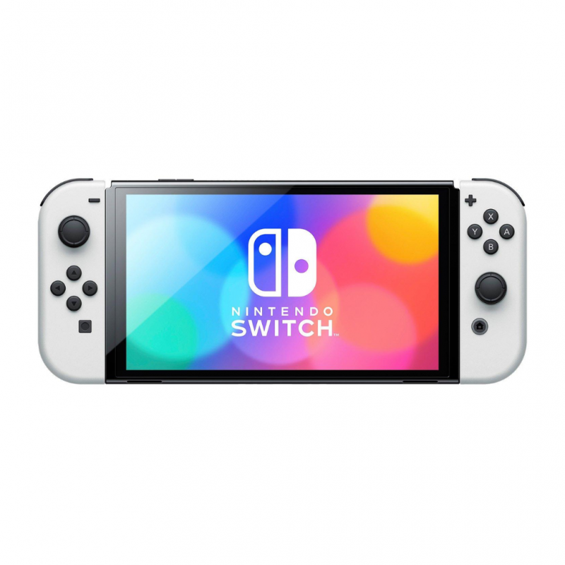 Nintendo Switch Console (OLED) (White) (Unboxed) [1-Year Warranty] (Pre-owned)