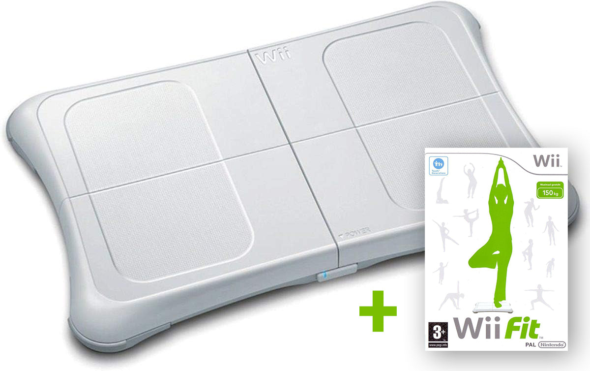 Nintendo Wii Balance Board + Wii Fit Bundle (Nintendo Wii) (Pre-owned)