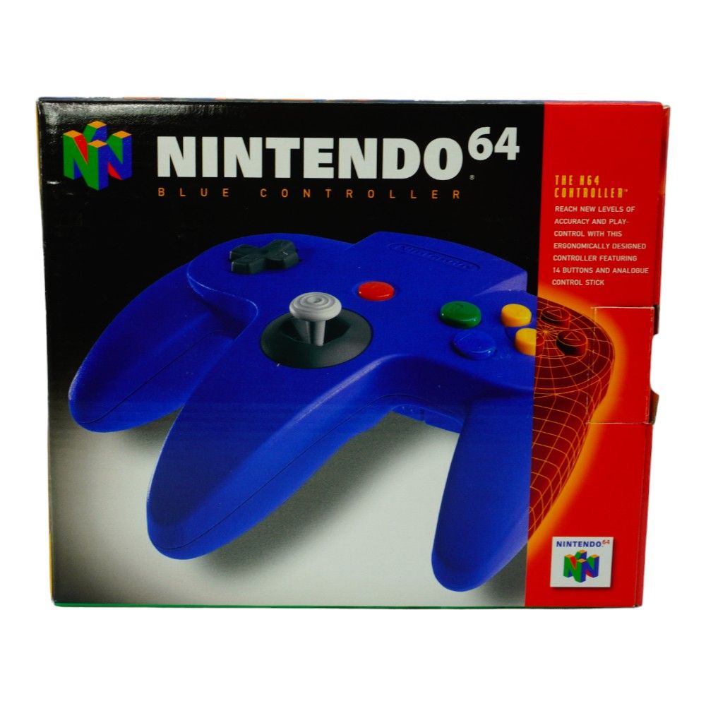 Nintendo 64 Blue Controller (Boxed) (Pre-owned)