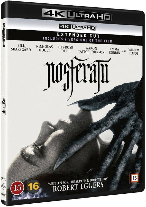 Nosferatu (2024) [Extended Cut] [NORDIC/EN] (4K Blu-Ray Movie)