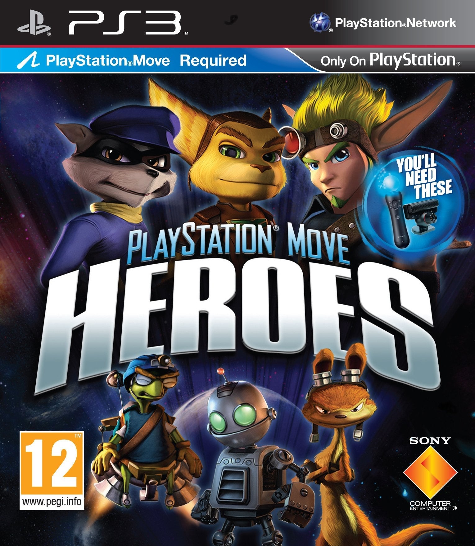 PlayStation Move Heroes Starter Pack (Controller + Camera + Game) [PS3] (Pre - owned) - GameStore.mt