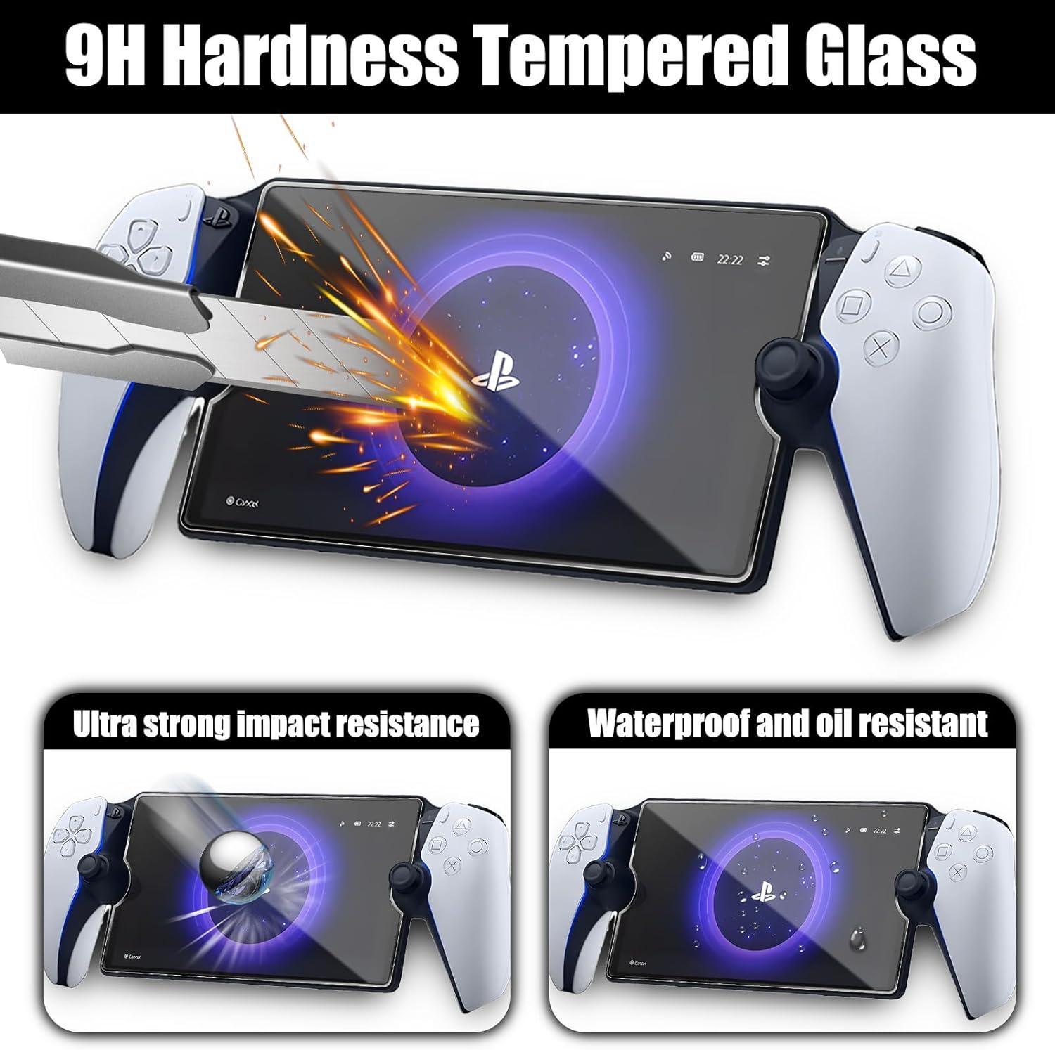 Playstation Portal Tempered Glass Screen Protector - GameStore.mt