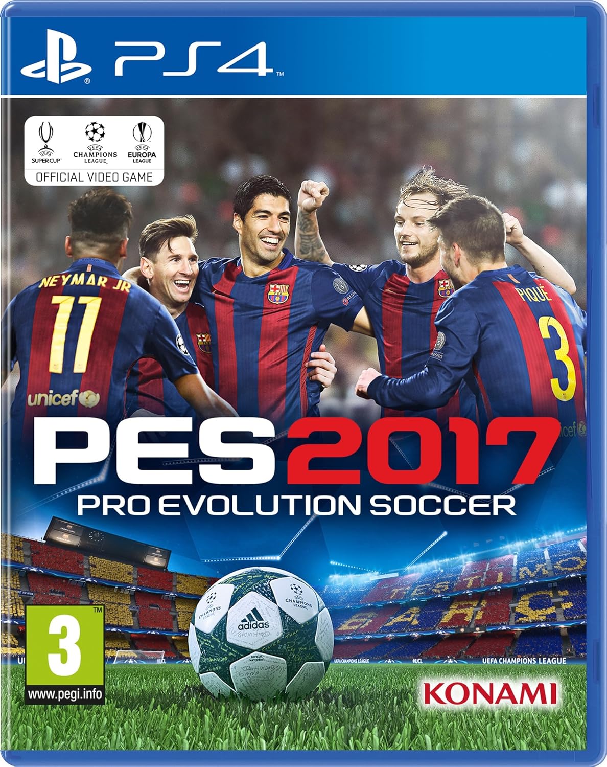 Pro Evolution Soccer 2017 (PS4) (Pre - owned) - GameStore.mt