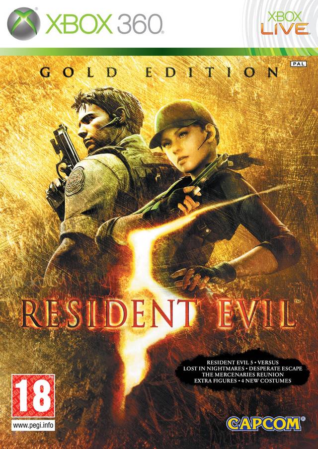 Resident Evil 5 (Xbox 360) (Pre - owned) - GameStore.mt