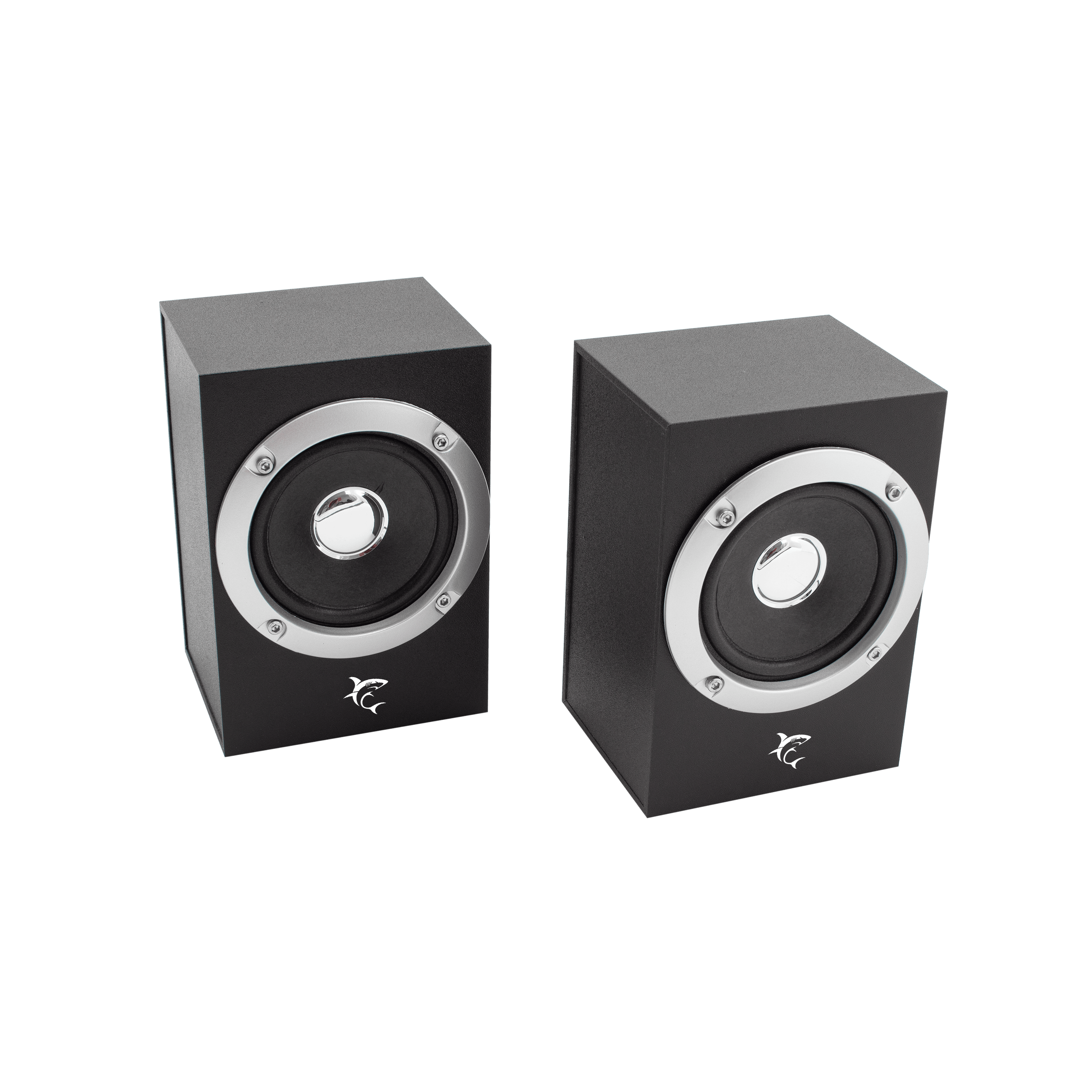 White Shark RHYTHMUS 2.0 Wooden Gaming Speakers - GameStore.mt | Powered by Flutisat