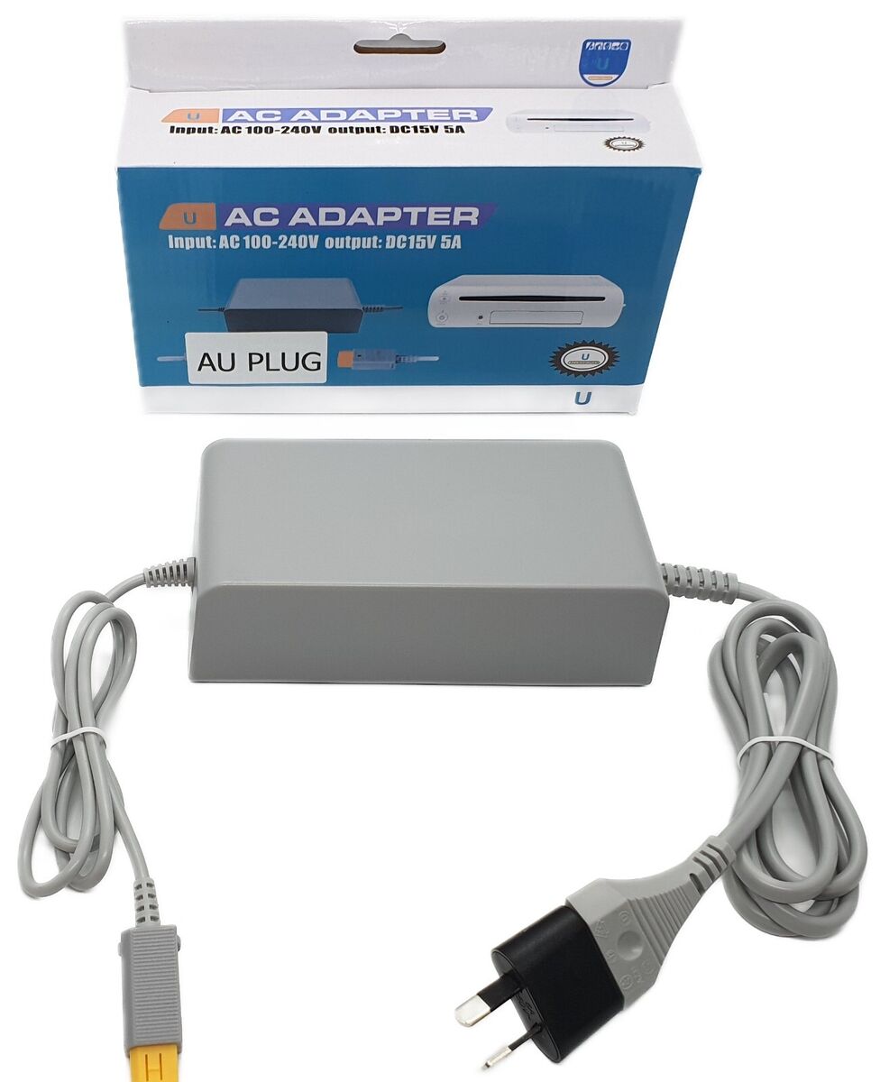 Replacement Wii U AC-Power-Adapter (UK Plug)