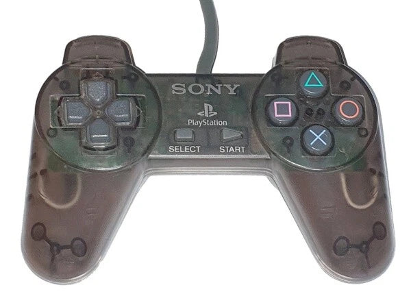 PlayStation (PS1) Controller - Smoke Gray Transparent (Pre-owned)
