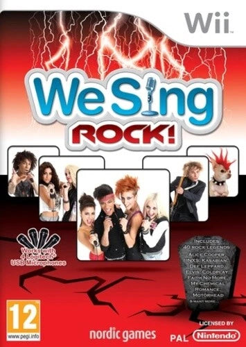 We Sing: Rock! (Nintendo Wii) (Pre-owned)