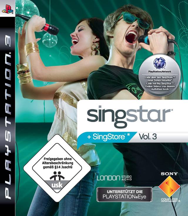 SingStar Vol. 3 (PS3) (Pre - owned) - GameStore.mt