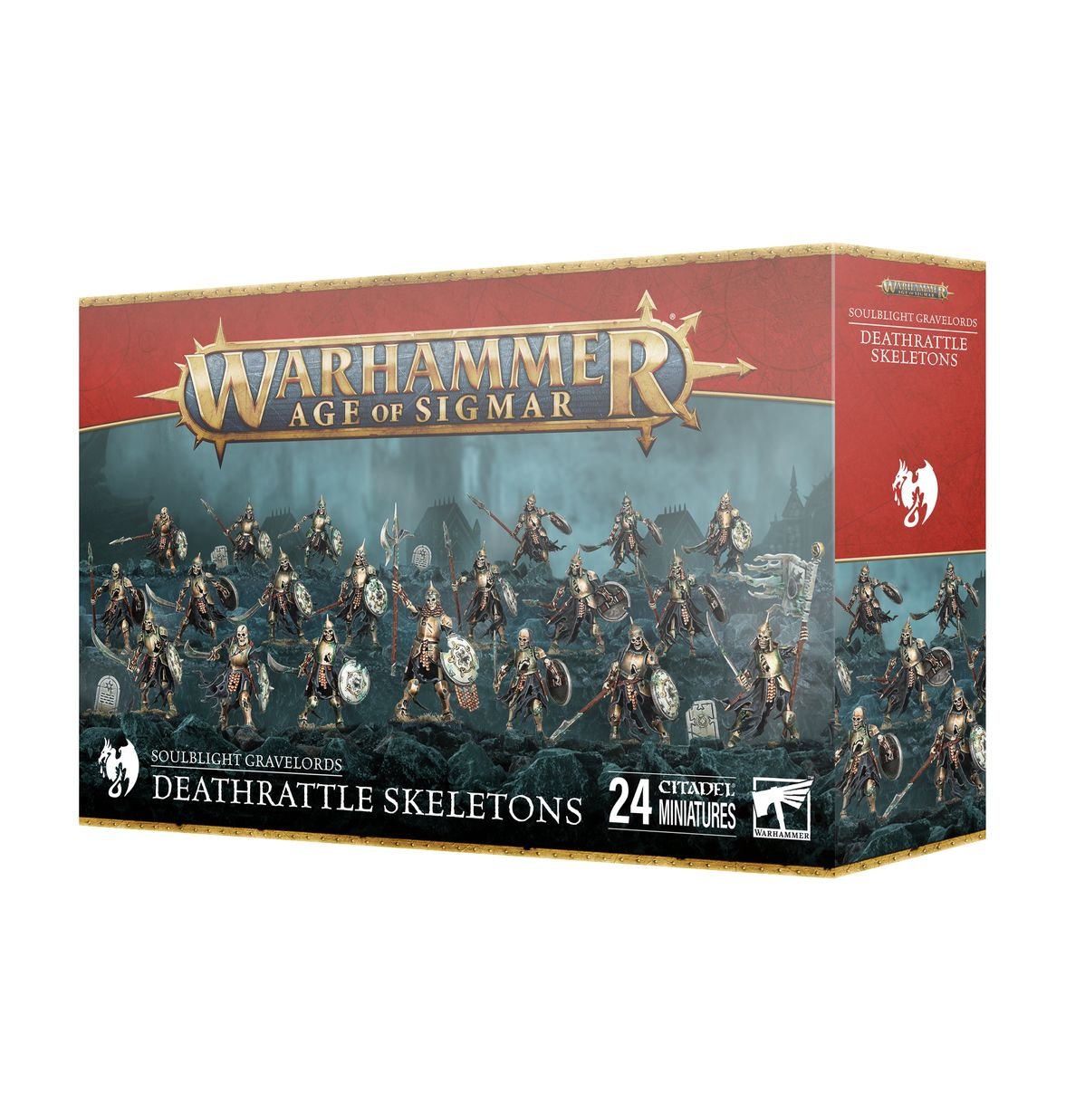 Soulblight Gravelords: Deathrattle Skeletons (Warhammer Age of SIgmar | 91 - 42) (Pre - order) - GameStore.mt