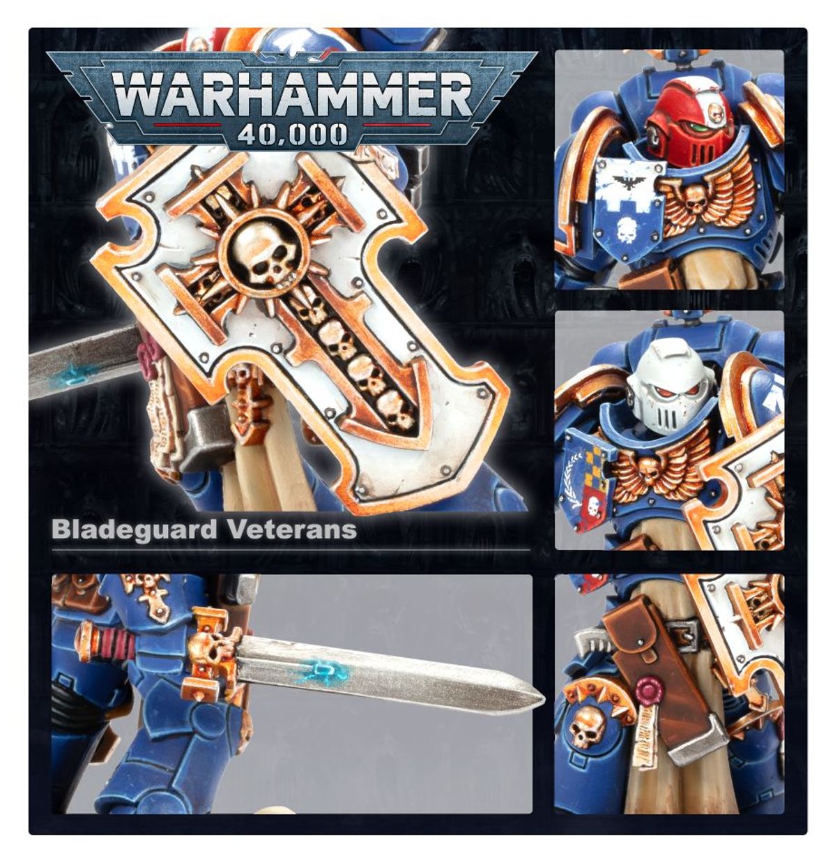 Space Marines: Bladeguard Veterans (Warhammer 40,000 | 48 - 44) - GameStore.mt