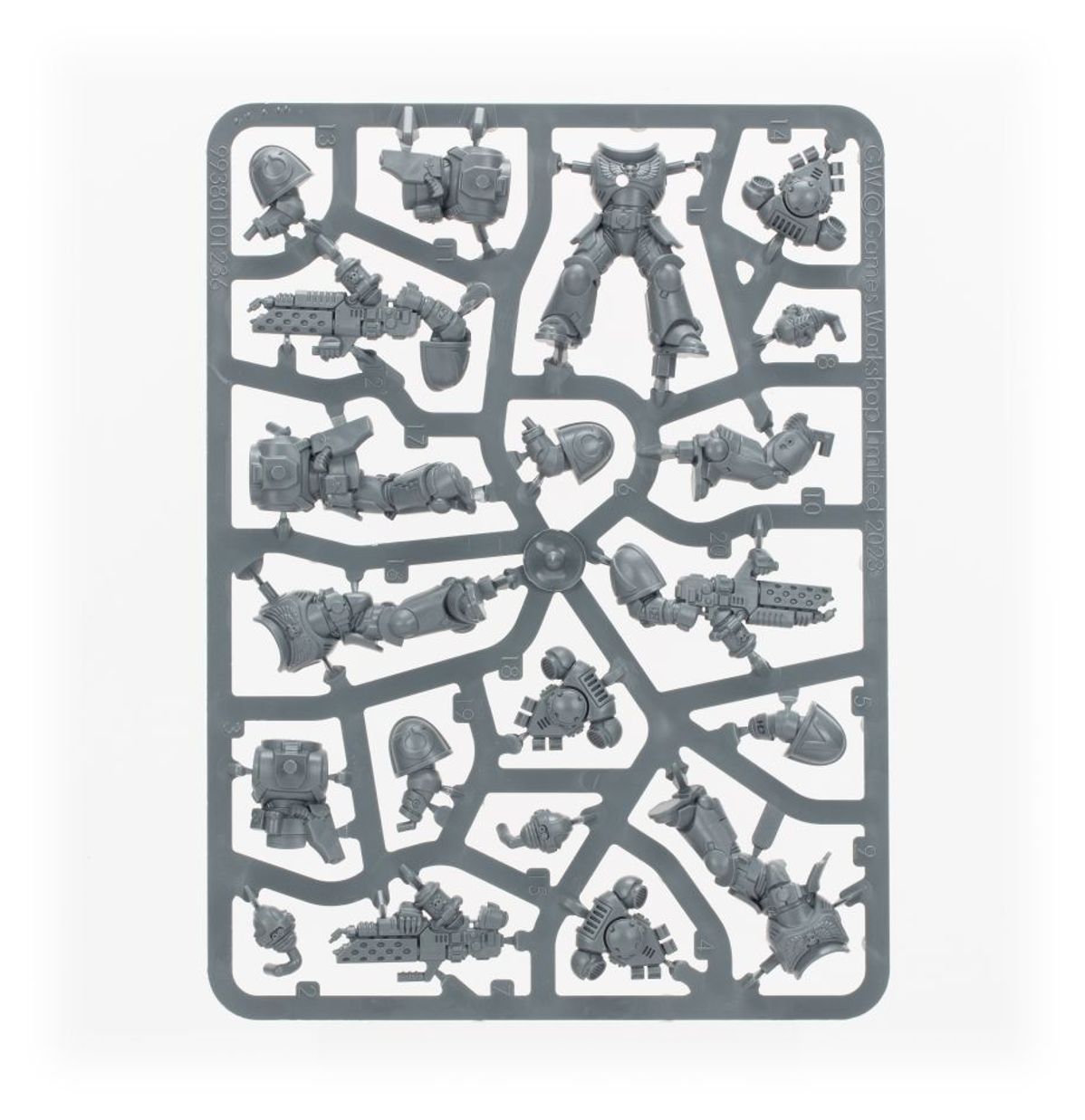 Space Marines: Infernus Marines + Paints Set (Warhammer 40,000 | 60 - 11) - GameStore.mt